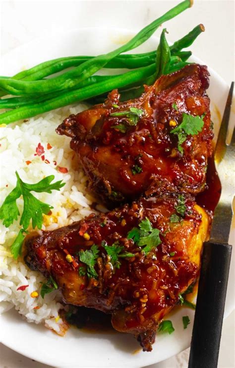 Crockpot Chicken Thigh Recipe With Asian Glaze Recipemagik