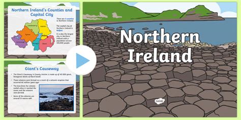 Northern Ireland Information Powerpoint Twinkl