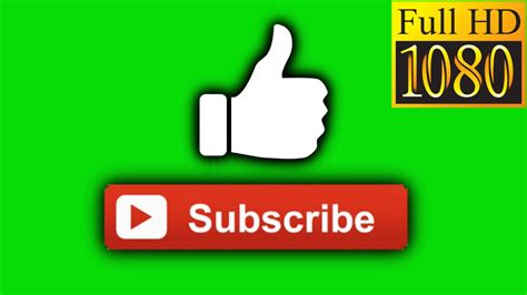 Best Outro Like And Subscribe Green Screen Effect For Youtube Video