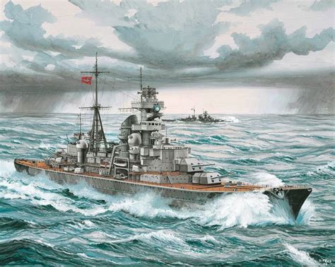 Kriegsmarine Schwere Kreuzer Prinz Eugen German Heavy Cruiser Prince