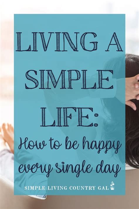 What does living a simple life mean and how can you ...