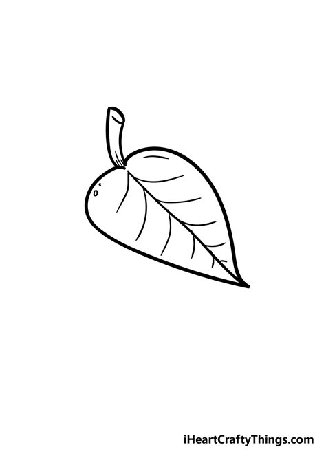 Leaf Drawing Step By Step Tutorial Drawing Cartoon Ch Vrogue Co