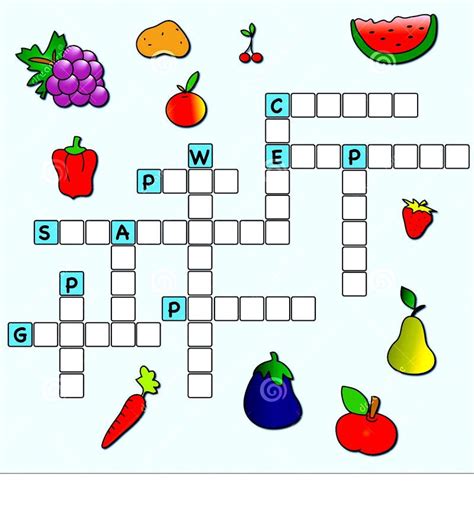 Free Crosswords For Kids Easy Crossword Puzzles Kids Crossword