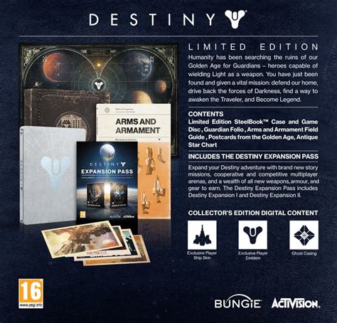 Buy Destiny Limited Edition On Playstation 4 Game