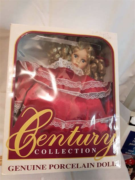 Hand Crafted Century Collection Genuine Porcelain Doll