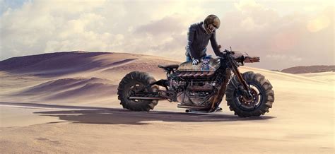 Artstation Mad Max Motorbike