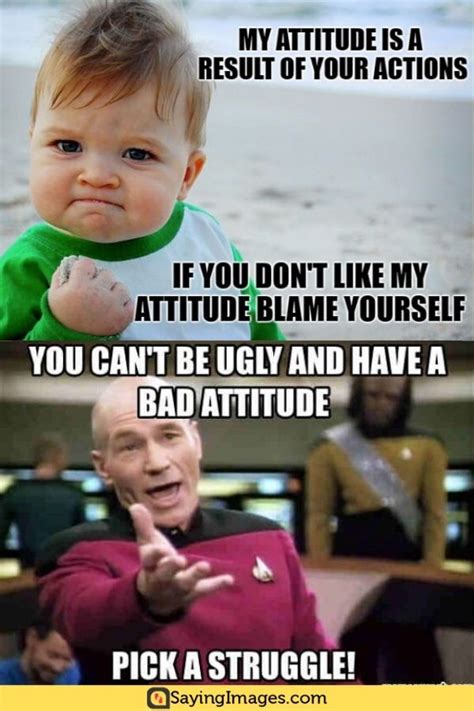Bad Attitude Quotes Attitude Meme Gezegen Lersavasi