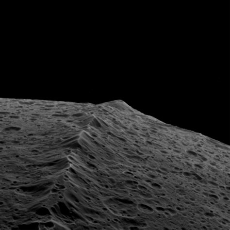 Iapetus Peerless Equatorial Ridge The Planetary Society