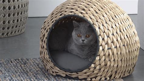 Me And My Woven Seagrass Double Cat Bed Me And My Pets Pet Supplies Cats