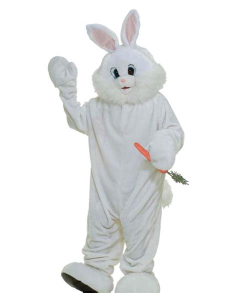 Adult Plush White Bunny Costume Hollywood Costumes