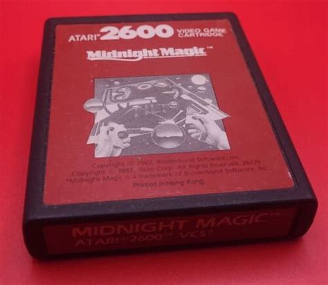 Midnight Magic Atari 2600 Cartridge Only Ebay