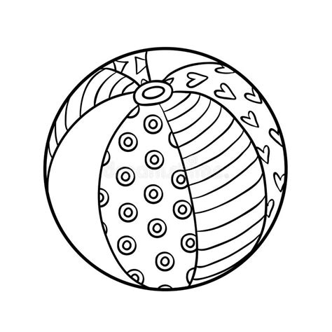 Beach Ball Coloring Page Coloring Pages