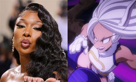 My Hero Academia Megan Thee Stallion Breaks The Internet With Mirko