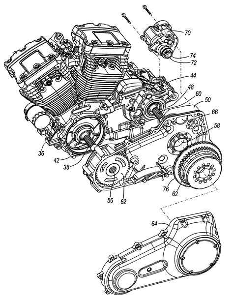 Motorcycle Engine Drawing At Explore