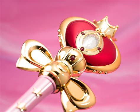 Pretty Guardian Sailor Moon Spiral Heart Moon Rod Brilliant Color