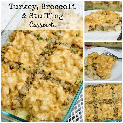 Turkey Broccoli Stuffing Casserole Stuffing Casserole Poultry