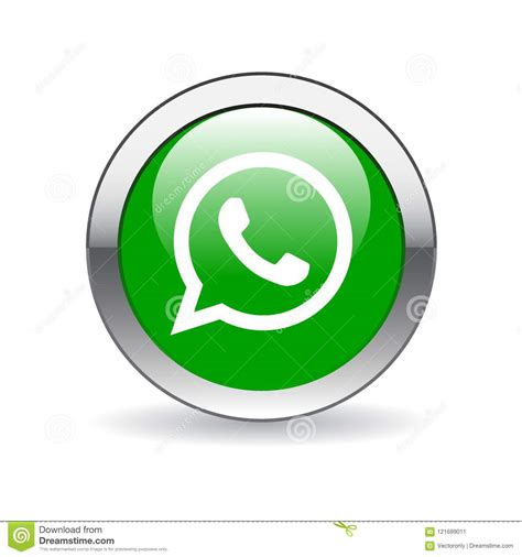 Whatsapp Icon Button Editorial Photo Illustration Of Applications