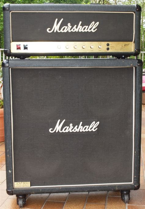 Marshall Jcm 800 1984 Black Tolex Amp