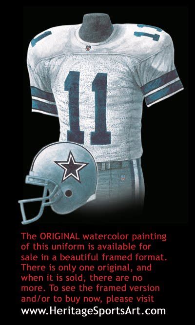 Dallas Cowboys Uniform And Team History Heritage Uniforms And Jerseys