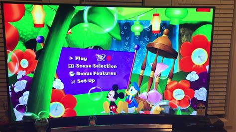 Mickey Mouse Clubhouse Mickeys Adventures In Wonderland Dvd Menu