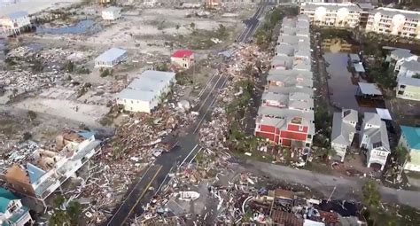 Here Are Before And After Aerial Images Of Floridas Panhandle Post