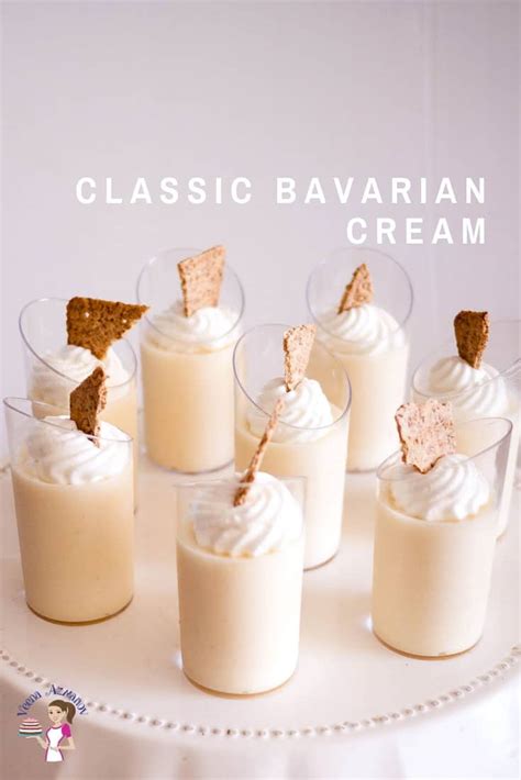 Classic Vanilla Bavarian Cream Veena Azmanov