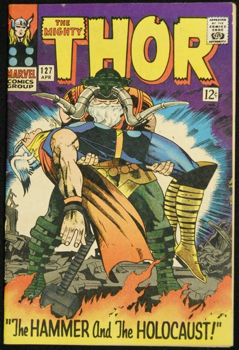 Thor 127 Vf Jack Kirby Silver Age Comics