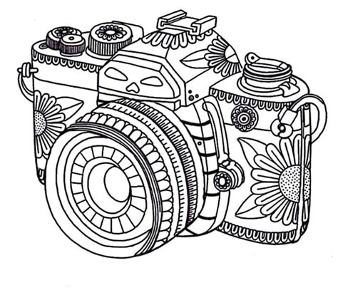 Get The Coloring Page Camera 50 Printable Adult Coloring Pages That