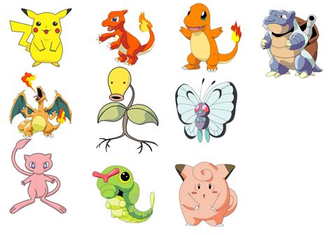 Pokemon Characters Vector Eps File Vector Eps Free Download Logo