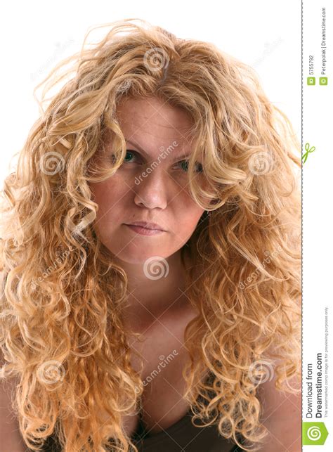 This subreddit is dedicated to any and all with naturally wavy, curly, coily, or kinky locks. Portrait Of Wrinkly Young Woman With Long Blonde Curly ...