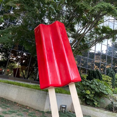 Popsicle Sculpture Belltown Seattle Wa