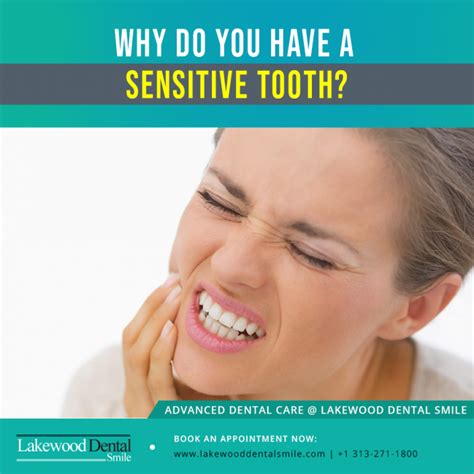 why do you have a sensitive tooth lakewood dental smile