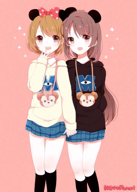 Disney Girls Anime Sisters Friend Anime Anime Best Friends