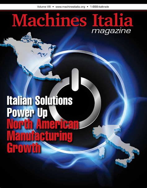 Machines Italia Volume 8 By Italian Trade Agency Issuu