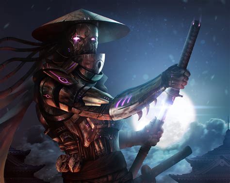 Cyborg Samurai Wallpapers Top Free Cyborg Samurai Backgrounds