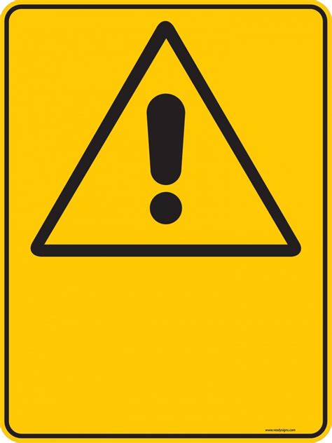 ✓ free for commercial use ✓ high quality images. Blank Warning Sign - ClipArt Best