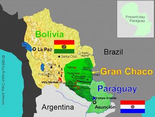 Bolivia funda fortines en el chaco. Guerra del Chaco