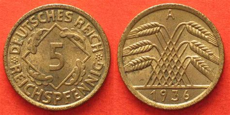 Deutschland Weimarer Republik Germany Weimar Republic Pfennig