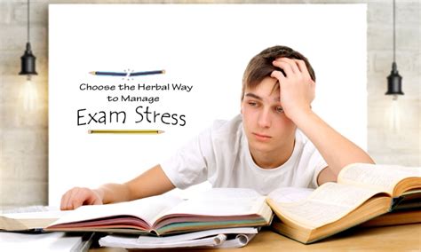Choose The Herbal Way To Manage Exam Stress Ath Ayurdhamah