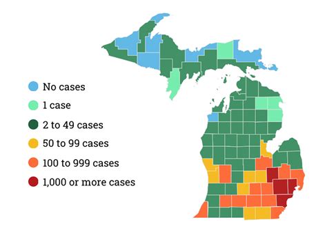 Michigan Coronavirus Map Curve Cases Updated Covid 19 News Bridge