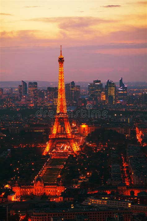 Paris Cityscape With Eiffel Tower Editorial Photo Image Of Eiffel