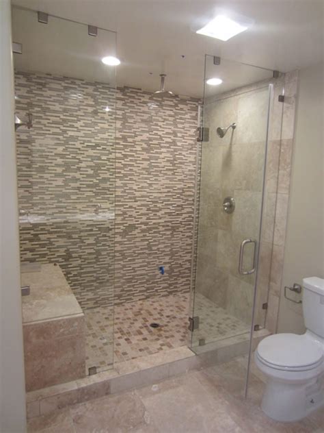 Additionally, the glass structure of this best shower enclosure from dreamline is an outstanding premium 10mm, with ansi certified tempered glass for the modern, trendy look. San Diego Frameless Enclosure - Patriot Glass and Mirror ...