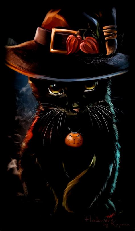 Black Halloween Cat In 2020 Best Wallpaper Hd Lock Screen Wallpaper Hd Lock Screen Wallpaper