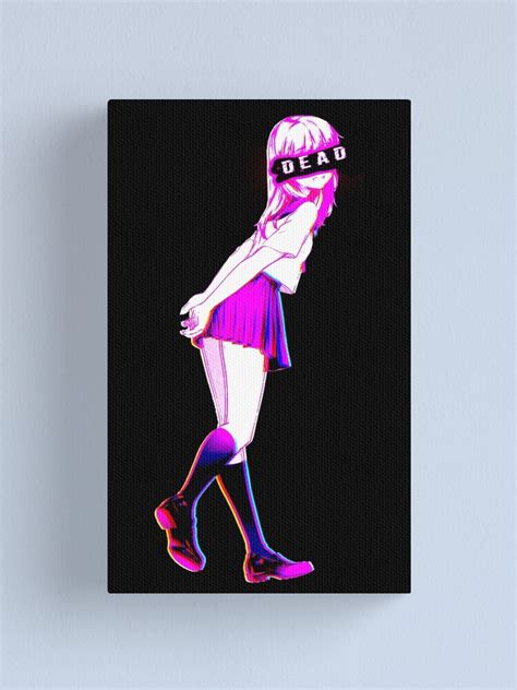 Copy Of Schoolgirl Glitch Sad Japanese Anime Aesthetic Sticker