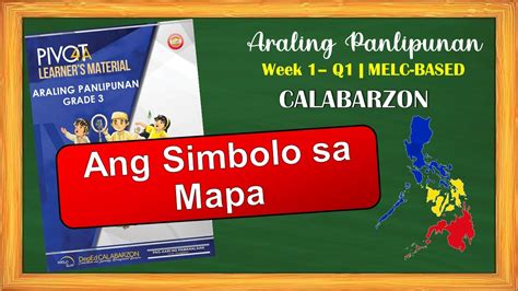 I Download Araling Panlipunan 3 Q1 Week 1 Ang Simbolo Sa Mapa