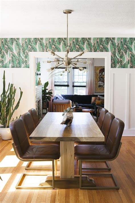 Before And After Modern Vintage Dining Room Reveal Jessica Brigham