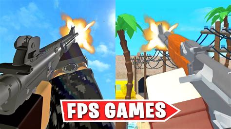 Top 10 Roblox Games Of 2019 2020 Shooter Fps Edition Youtube