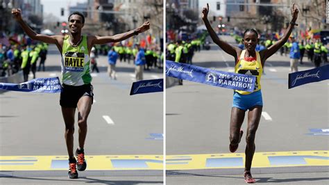 Ethiopian Runners Sweep Boston Marathon Cnn