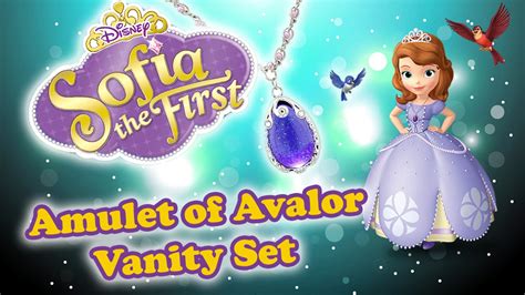 Sofia The First Play Doh Amulet And Jewels Vanity Set Youtube