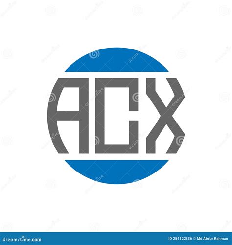 ACX Letter Logo Design on White Background. ACX Creative Initials